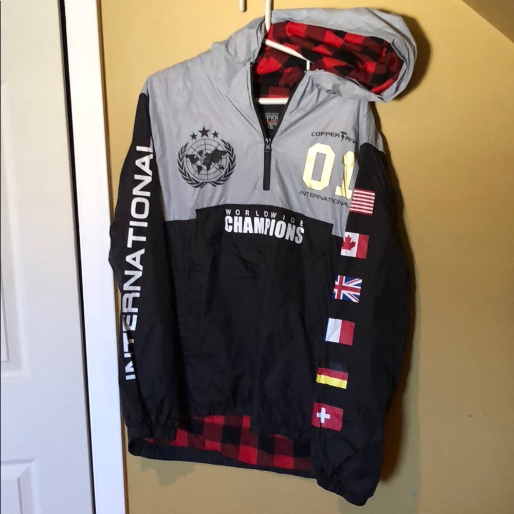 WORLDWIDE CHAMPIONS WINDBREAKER EXCLUSIVE